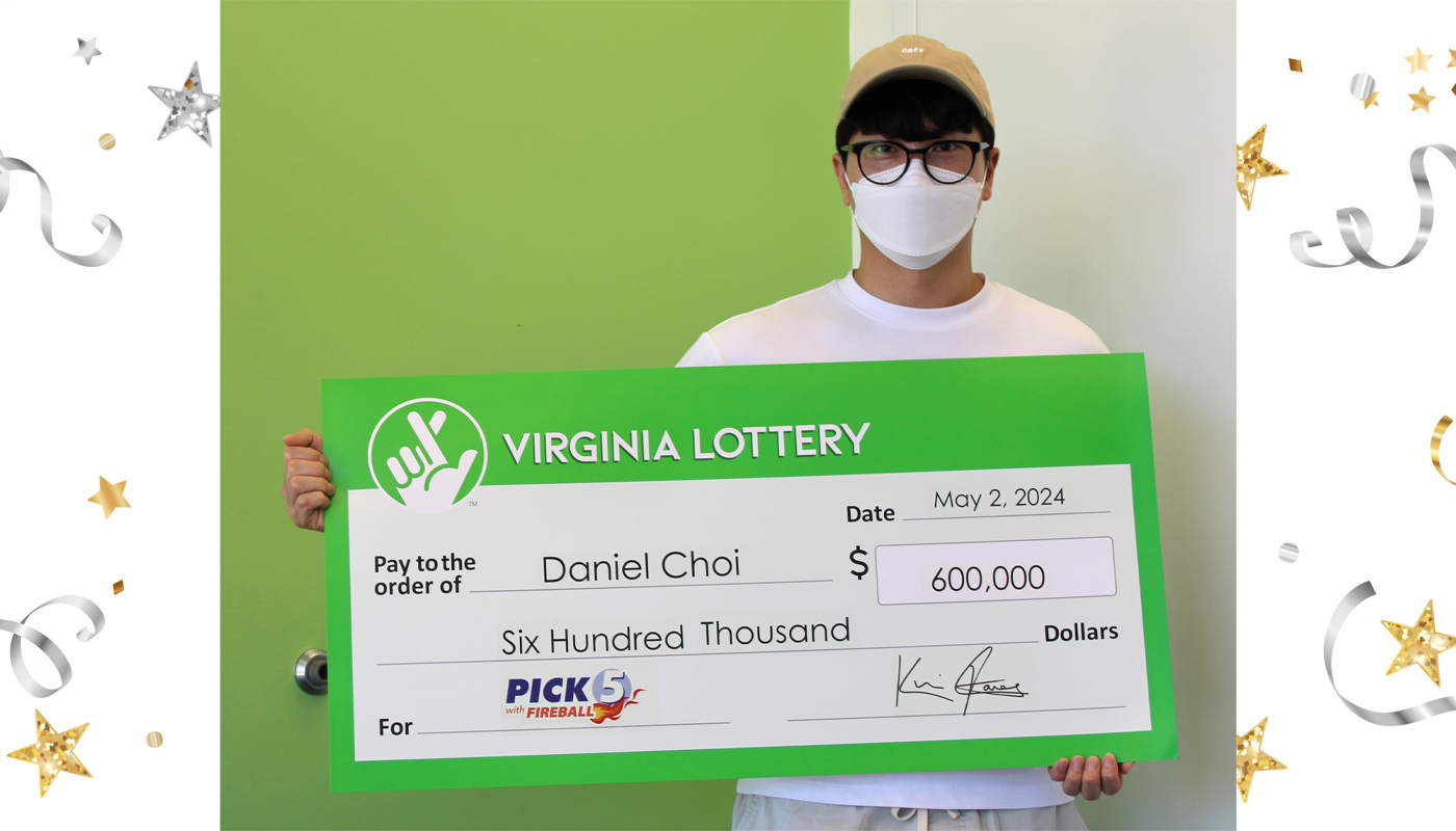 Virginia man uses Fireball to win $600,000 in one Pick 5 drawing