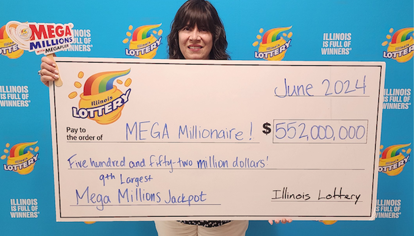Illinois iLottery makes history with $552 million Mega Millions jackpot